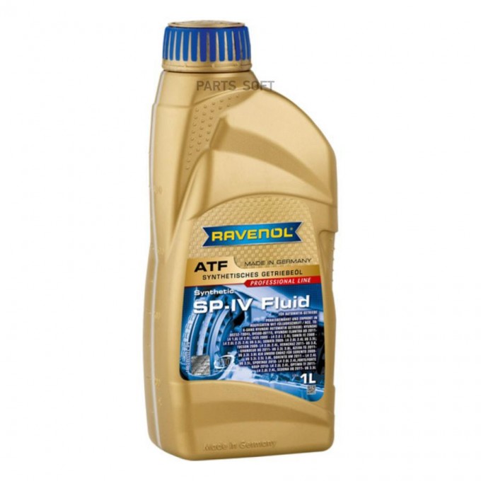 Трансмиссионное масло RAVENOL ATF SP-IV Fluid 1211107001