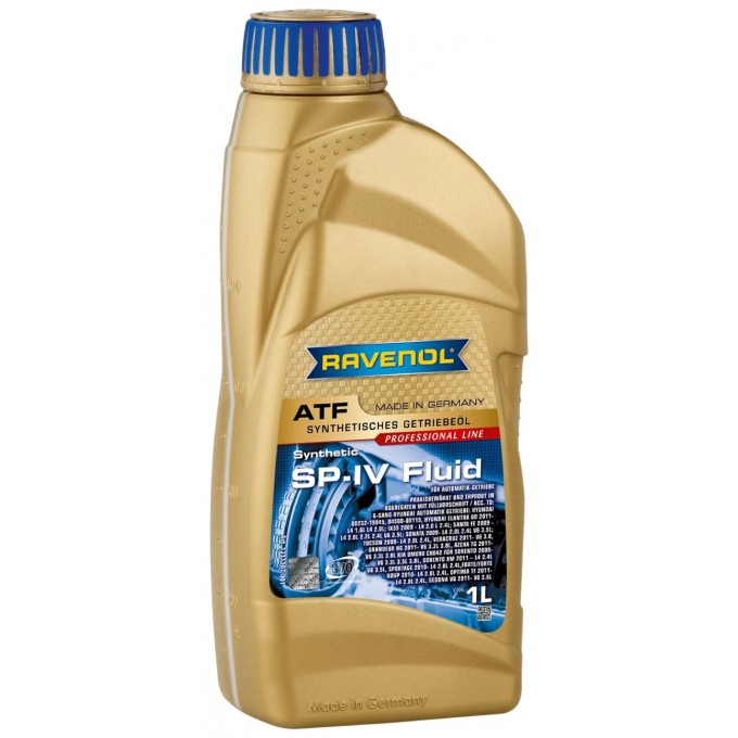 Трансмиссионное масло RAVENOL ATF SP-IV Fluid 121110700101999