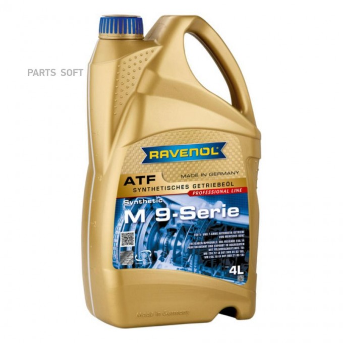 Трансмиссионное масло RAVENOL Atf M 9-Serie 1211108004