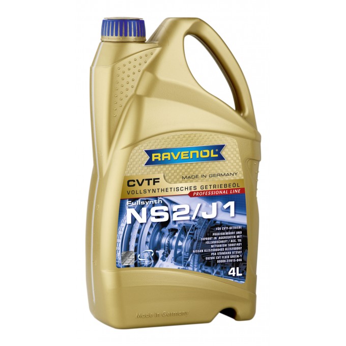 Трансмиссионное масло RAVENOL CVTF NS2/J1 Fluid 121111400401999