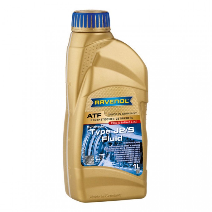 Масло трансмиссионное RAVENOL ATF Type J2/S Fluid 1 л 1211115-001-01-999