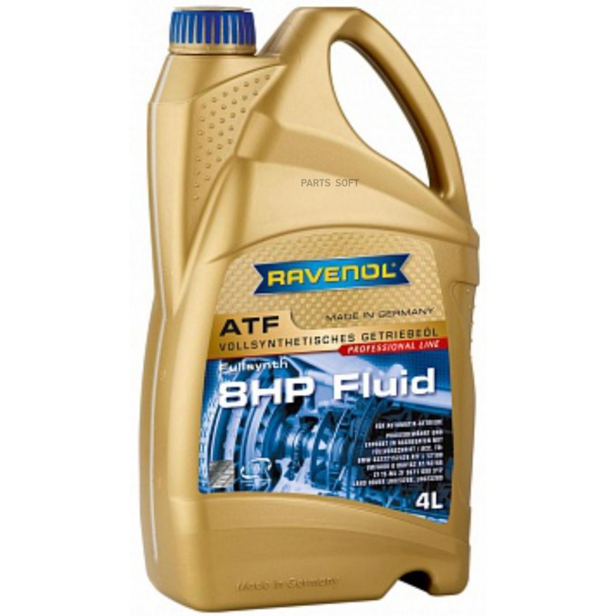 Трансмиссионное масло RAVENOL Atf 8 Hp Fluid 121112400401999