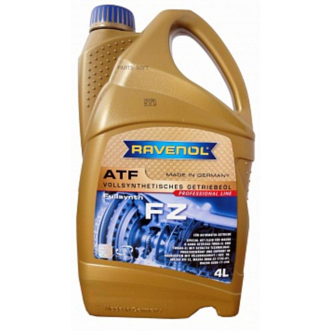 Трансмиссионное масло RAVENOL ATF FZ 121113000401999