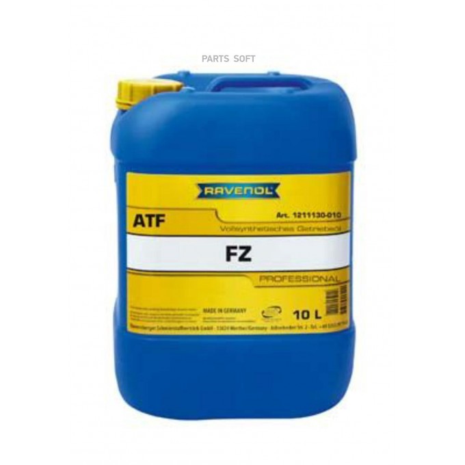 Трансмиссионное масло RAVENOL ATF FZ 121113001001999