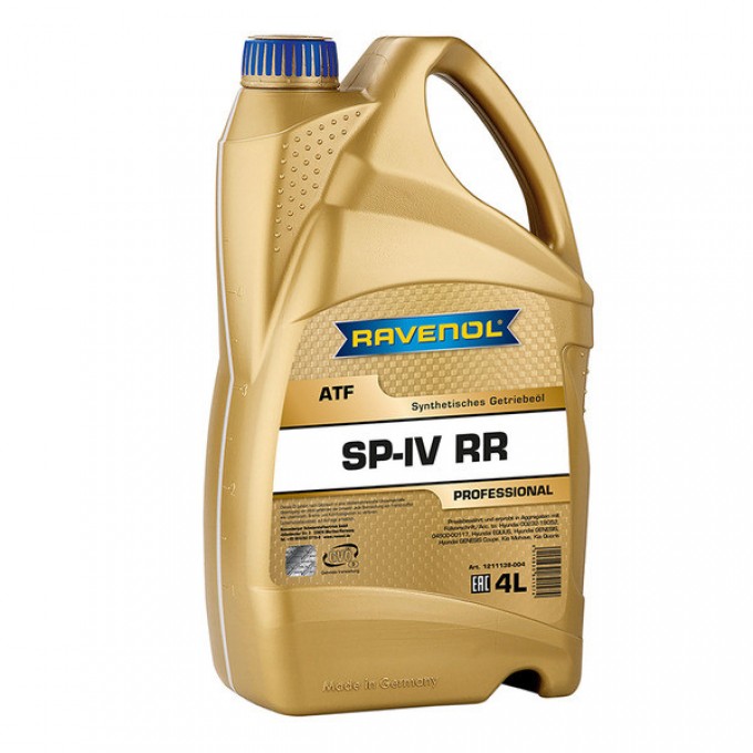 Масло трансмиссионное RAVENOL ATF SP-IV RR 4 л 1211138-004-01-999