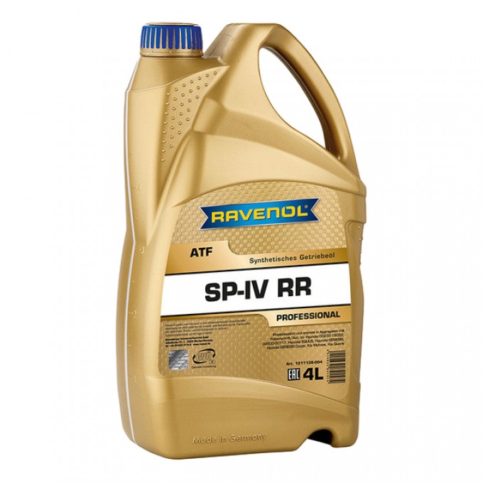 Трансмиссионное масло RAVENOL Atf Sp-Iv Rr 1211138004