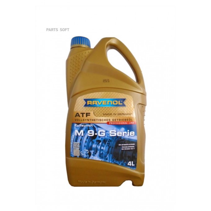 Трансмиссионное масло RAVENOL ATF M 9-G Serie 121113900401999