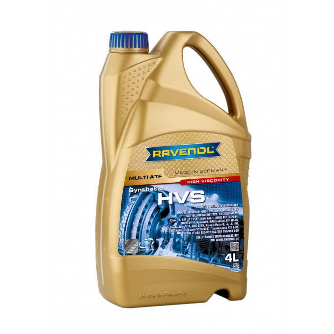 Трансмиссионное масло RAVENOL ATF HVS Fluid 121114400401999