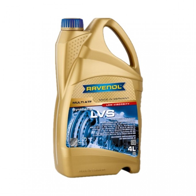 Трансмиссионное масло RAVENOL ATF LVS Fluid 121114500401999