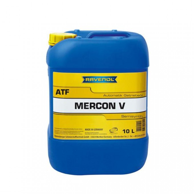 Трансмиссионное масло RAVENOL ATF Mercon V 121210101001999