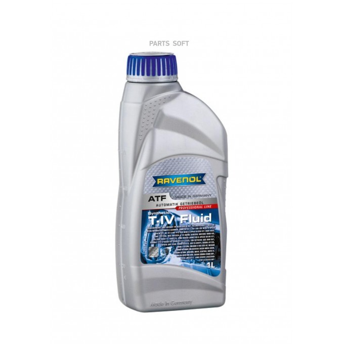 Трансмиссионное масло RAVENOL ATF T-IV Fluid 121210200101999