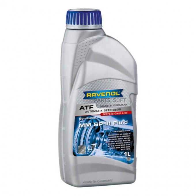 Трансмиссионное масло RAVENOL ATF MM SP-III 1212103001