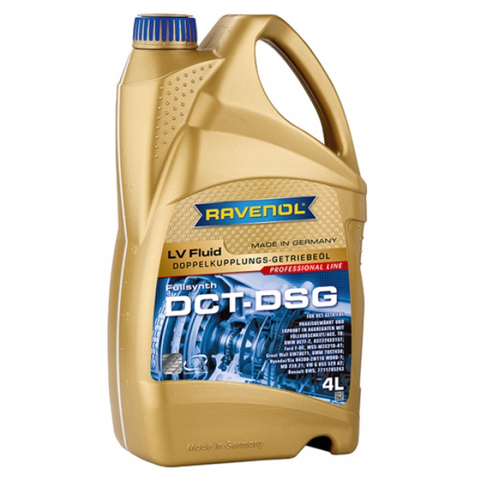 Трансмиссионное масло RAVENOL DCT/DSG LV Fluid 121210700401999