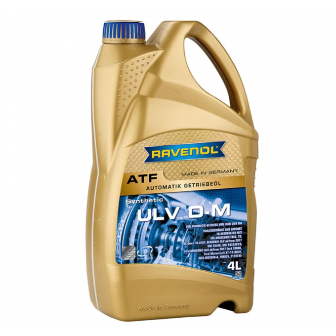 Трансмиссионное масло RAVENOL ATF ULV D-M 121210800401999