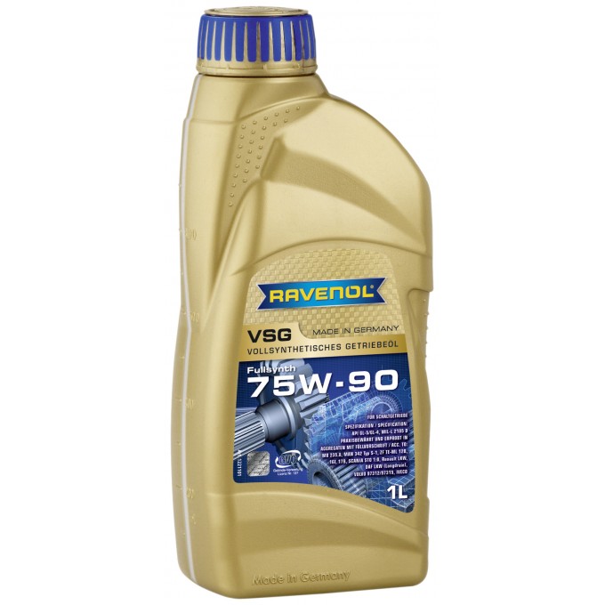 Трансмиссионное масло RAVENOL 75W-90 1221101001