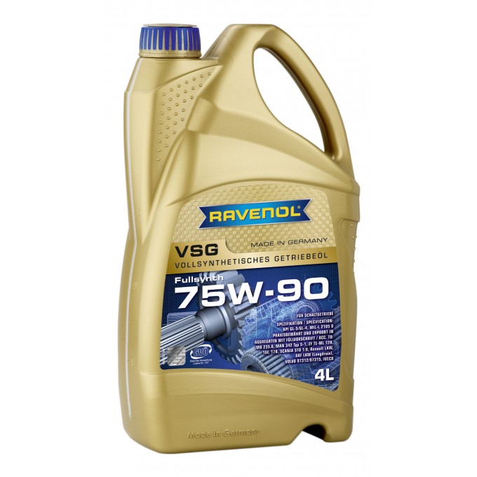 Трансмиссионное масло RAVENOL 75W-90 122110100401998