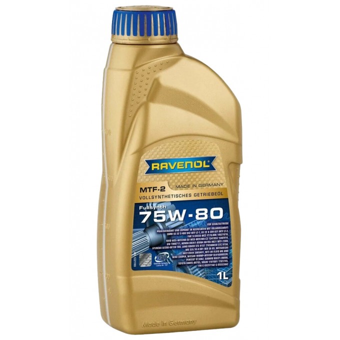 Трансмиссионное масло RAVENOL 75W-80 1221103001