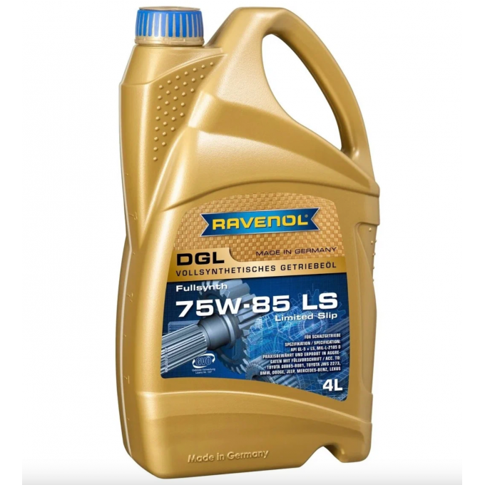 Трансмиссионное масло RAVENOL DGL 75W-85 1221107004