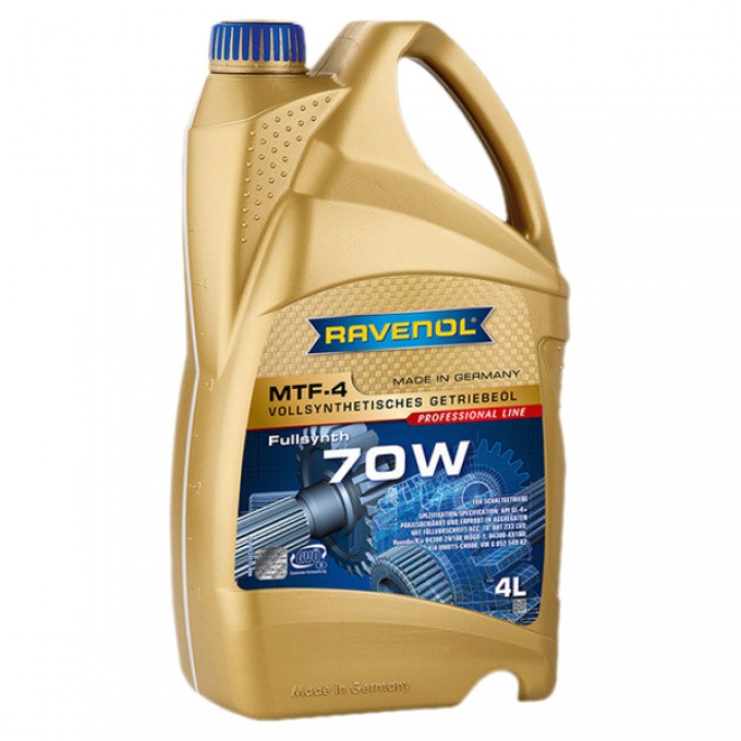 Трансмиссионное масло RAVENOL Mtf-4 70W 1221113004