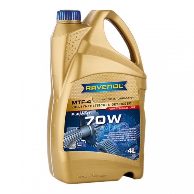 Трансмиссионное масло RAVENOL 70W 122111300401999