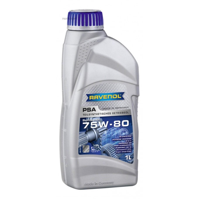 Трансмиссионное масло RAVENOL PSA SAE 75W-80 122210000101999