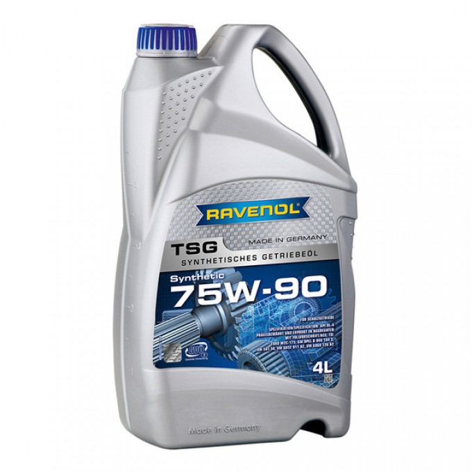 Масло трансмиссионное RAVENOL TSG 75W-90 4 л 1222101-004-01-999