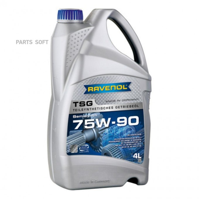 Трансмиссионное масло RAVENOL 75W-90 TSG GL-4 1222101004