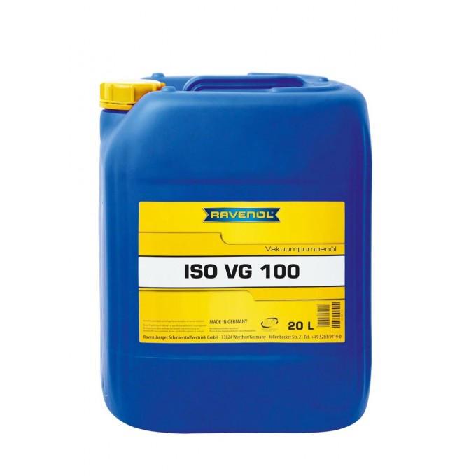 Вакуумное масло RAVENOL Vakuumpumpenoel ISO VG 100 (20л) 133070702001999