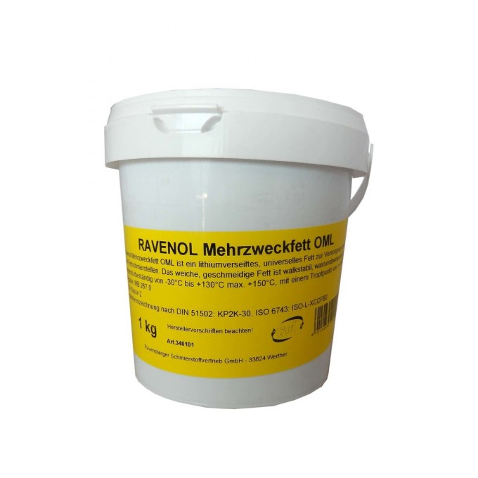 Смазка RAVENOL Mehrzweckfett OML (5кг) 1340101-005-03-000