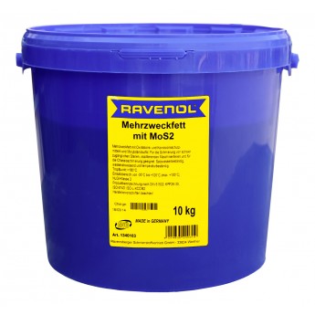 Смазка RAVENOL Mehrzweckfett m.MOS 2 10 кг