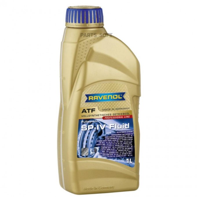 Трансмиссионное масло RAVENOL Atf Sp-Iv Fluid New 4014835714014