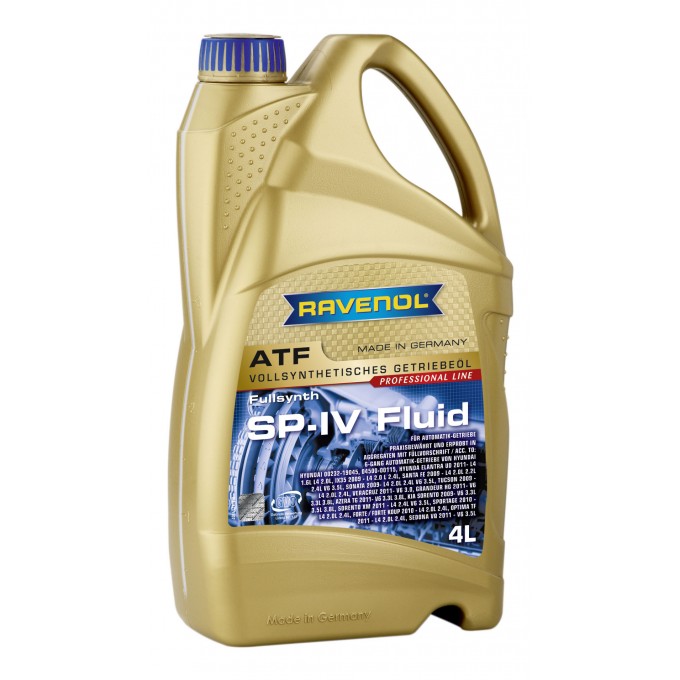 Трансмиссионное масло RAVENOL ATF SP-IV Fluid 4014835714090