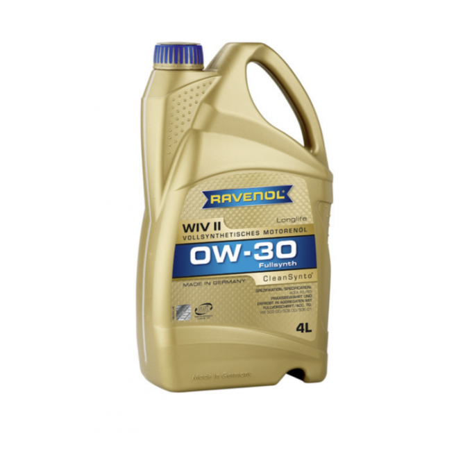 Моторное масло RAVENOL Wiv Sae 0W30 New 4л 4014835718494