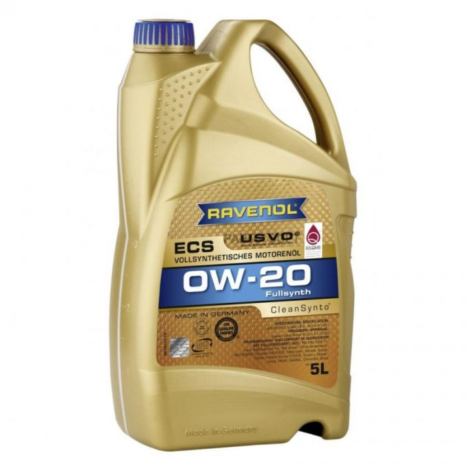 Моторное масло RAVENOL ECS EcoSynth SAE 0W20 5л 4014835718555