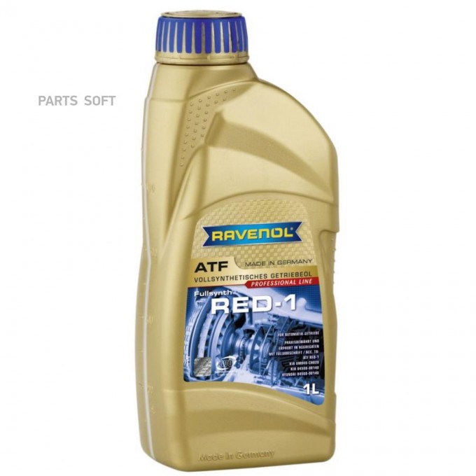 Трансмиссионное масло RAVENOL ATF RED-1 4014835719019