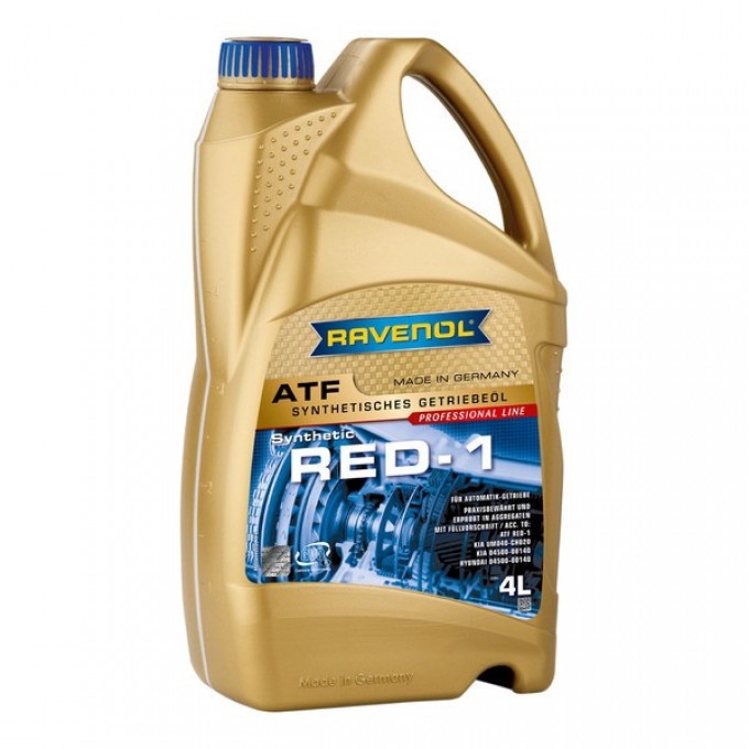 Трансмиссионное масло RAVENOL ATF RED-1 4014835719095