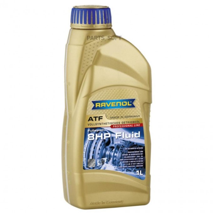 Трансмиссионное масло RAVENOL ATF 8 HP Fluid 4014835719514