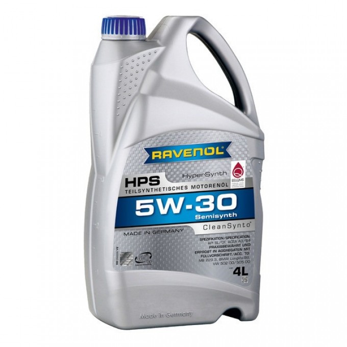 Моторное масло RAVENOL Hps Sae 5w30 4л 4014835722897