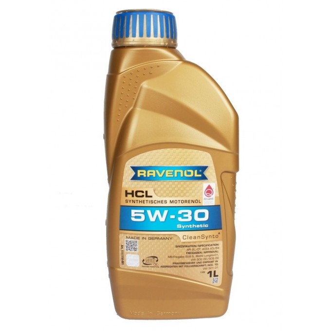 Моторное масло RAVENOL Hcl Sae 5w30 1л 4014835722910