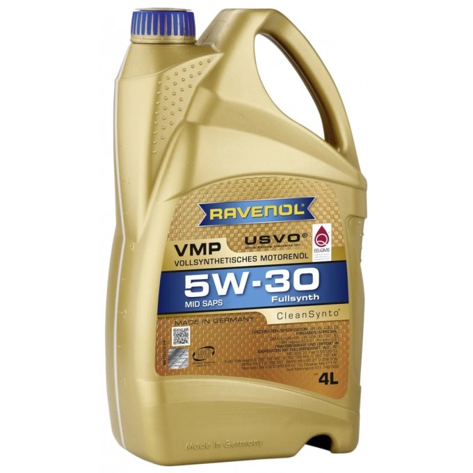 Моторное масло RAVENOL Vmp Sae 5W30 4л 4014835723399