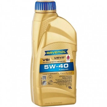 Моторное масло RAVENOL синтетическое VSI 5W40 1л