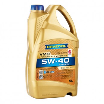 Моторное масло RAVENOL Vmo Sae 5W40 5л