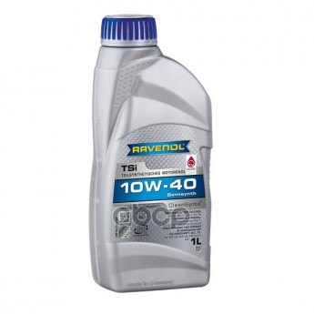 Моторное масло RAVENOL полусинтетическое tsi 10w40 1л