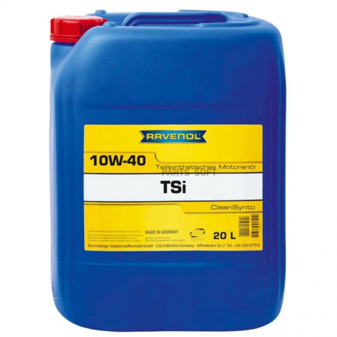 Моторное масло RAVENOL Tsi Sae 10W40 20л 4014835724129