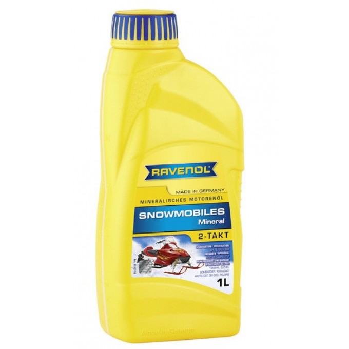 Масло моторное RAVENOL /115331000101999/ для 2-Такт снегоходов Snowmobiles 4014835729513