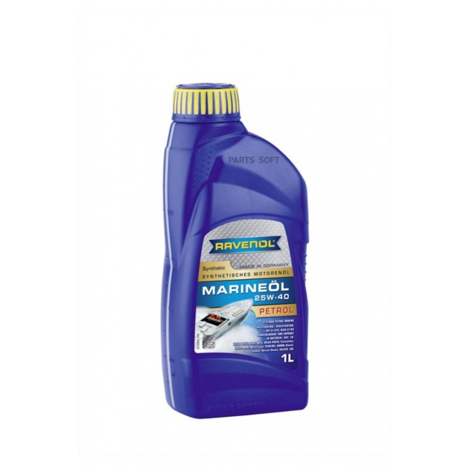 Sae 25W-40 1L Marineoil Petrol Synthetic New Моторное Масло RAVENOL 4014835729810