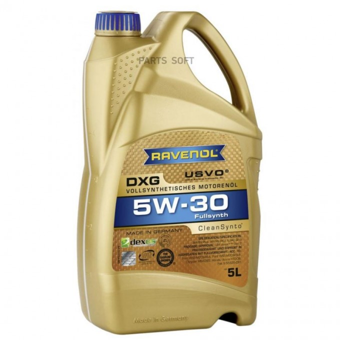 Моторное масло RAVENOL Dxg Sae 5w30 5л 4014835732353