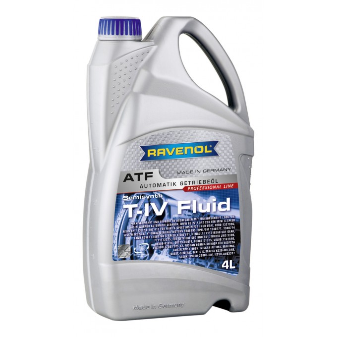 Трансмиссионное масло RAVENOL Atf T-Iv Fluid 4014835733091