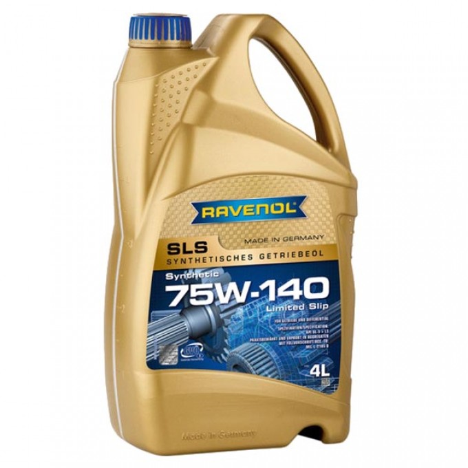 Трансмиссионное масло RAVENOL 75W-140 Sls Gl-5 4014835734098