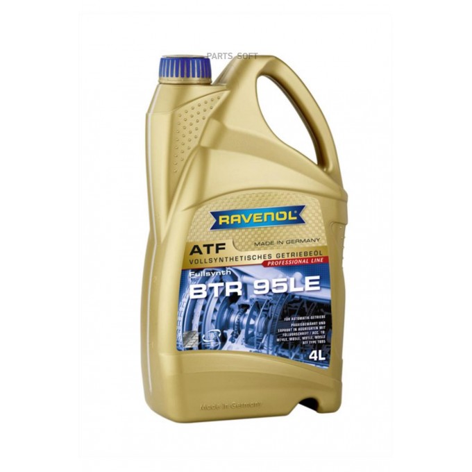 Трансмиссионное масло RAVENOL ATF BTR 95LE 4014835743595